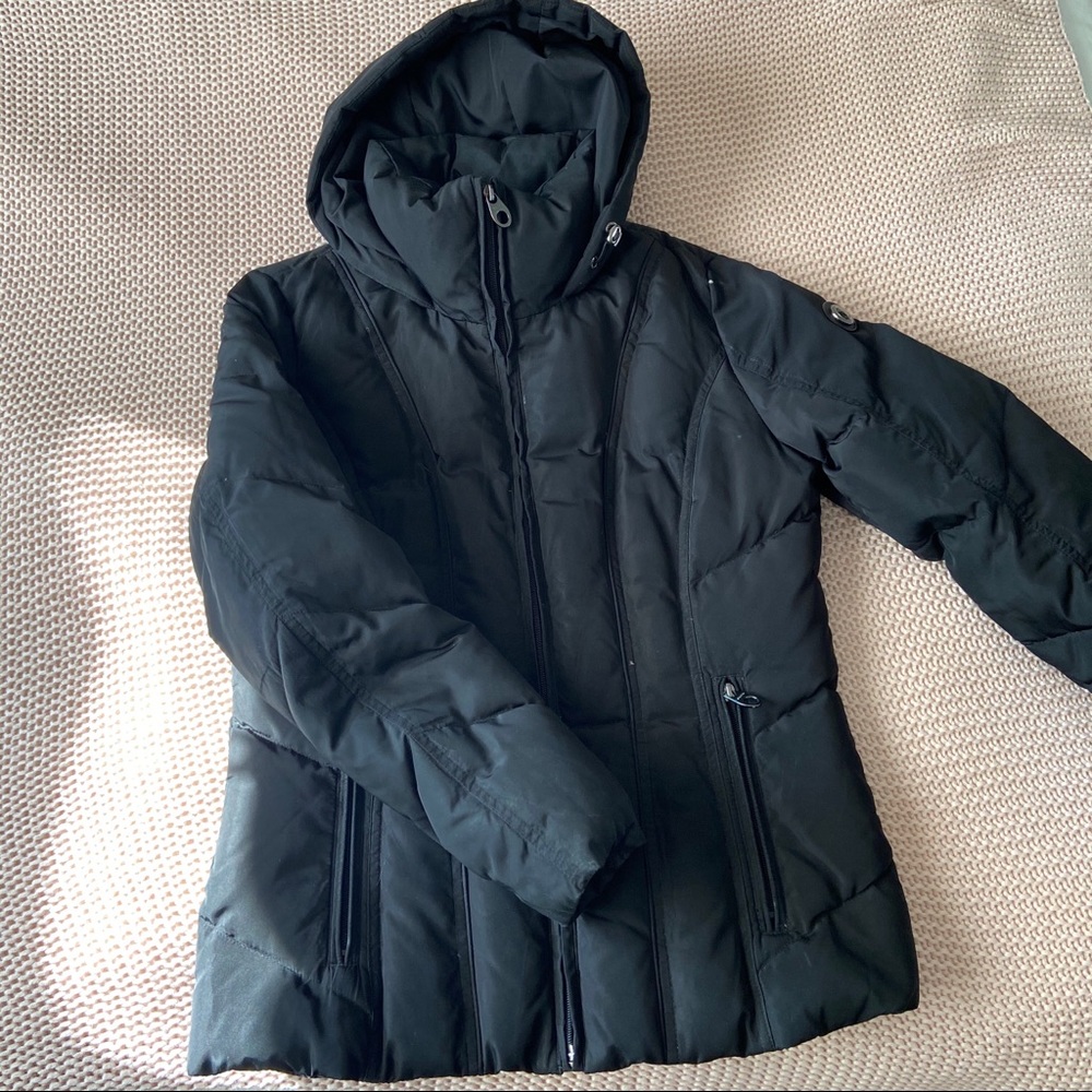 Calvin Klein black puffer jacket size Medium - Picture 3 of 11